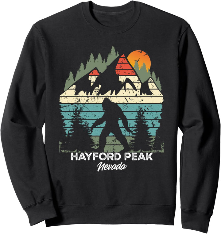Vintage Hayford Peak Nevada National Park Retro 80er Jahre Sweatshirt