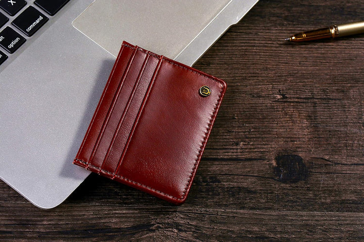 Cronus &amp; Rhea® | Luxus Kartenhalter aus exklusivem Leder (Argos) | Kartenetui - Kreditkartenetui - K