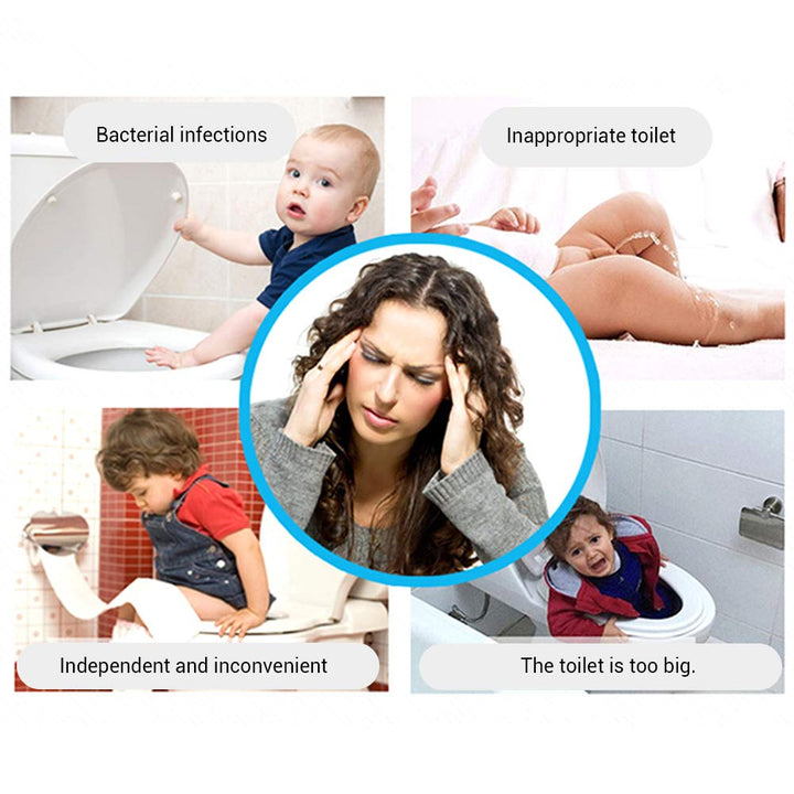 Töpfchen-Trainingssitz, Verstellbarer Toiletten-Trainingssitz, Kleinkind-Töpfchensitz für und Mädche