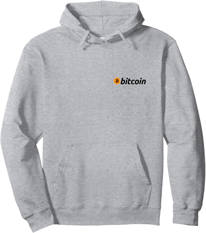 Bitcoin Maximalist Symbol Logo Zeichen Plan B Kryptowährung Pullover Hoodie