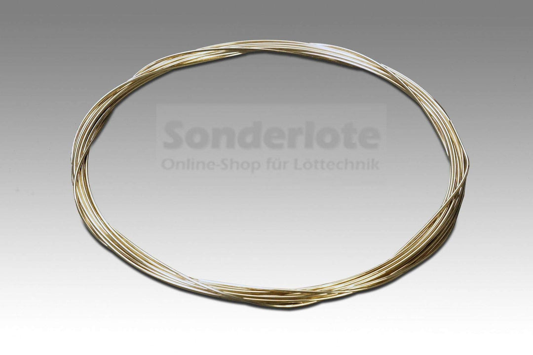 Silberlot Silberhartlot Silberlotdraht 55% Ag Abm. 0,6 x 1.000 mm