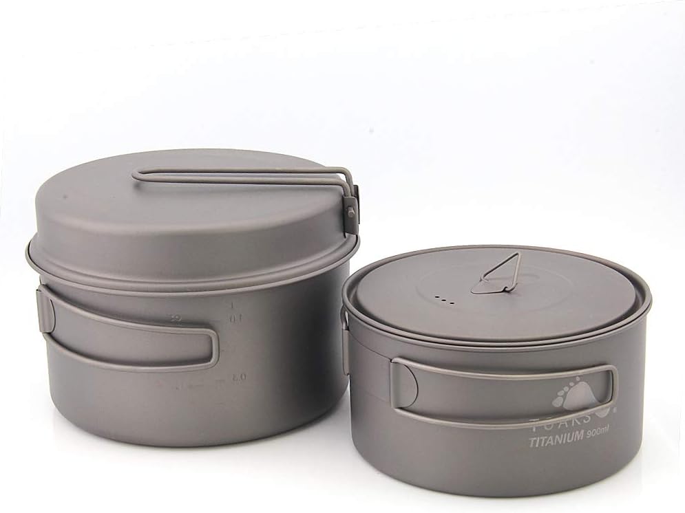 TOAKS Titanium Pot Combo Set 1600ml 1350ml CMB-1350-900, CMB-1350-900