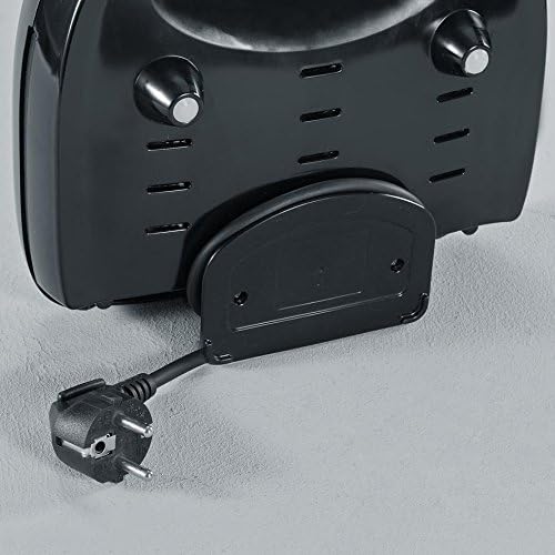 SEVERIN Sandwich-Toaster, Sandwichplatte, 600 W, SA 2969, Edelstahl/Schwarz Noir/Inox Brossé Single