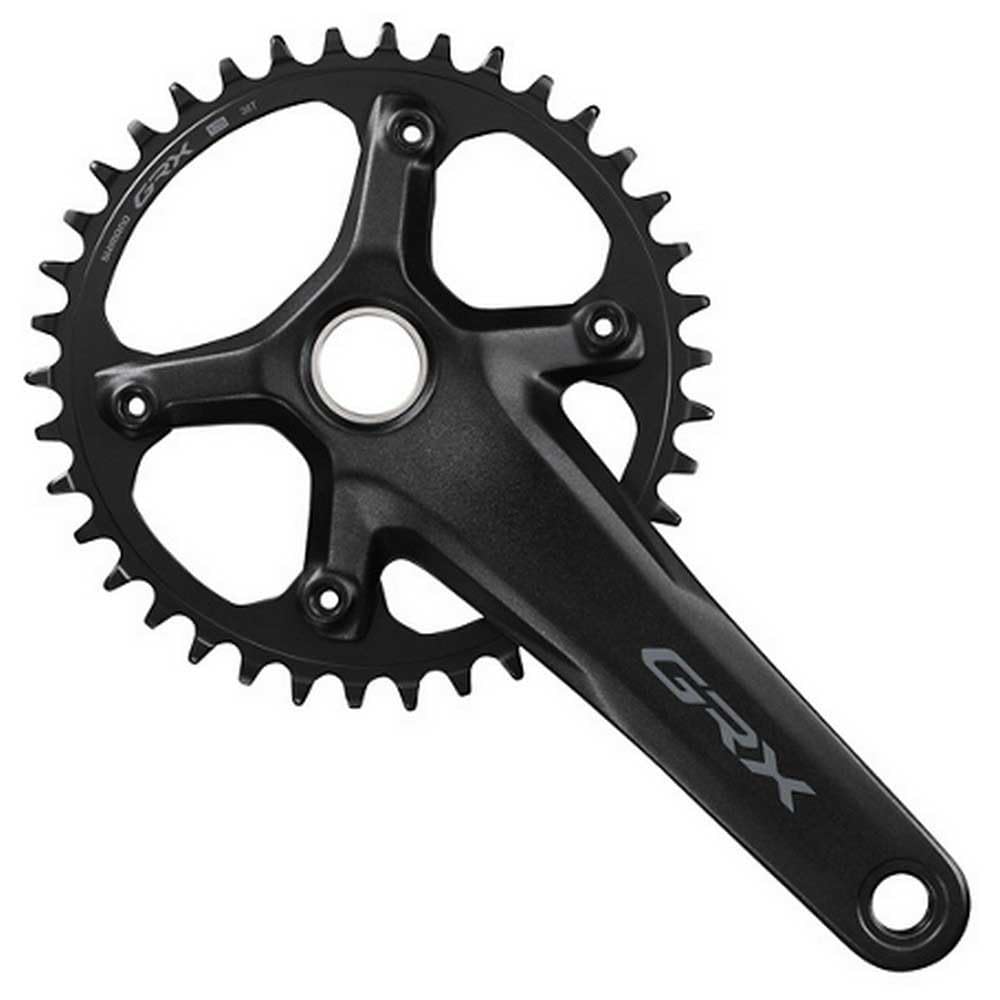 SHIMANO C/Set Grx Rx610 46/30 Dbl 12spd 175mm Fahrradteile, Schwarz, Einheitsgrösse