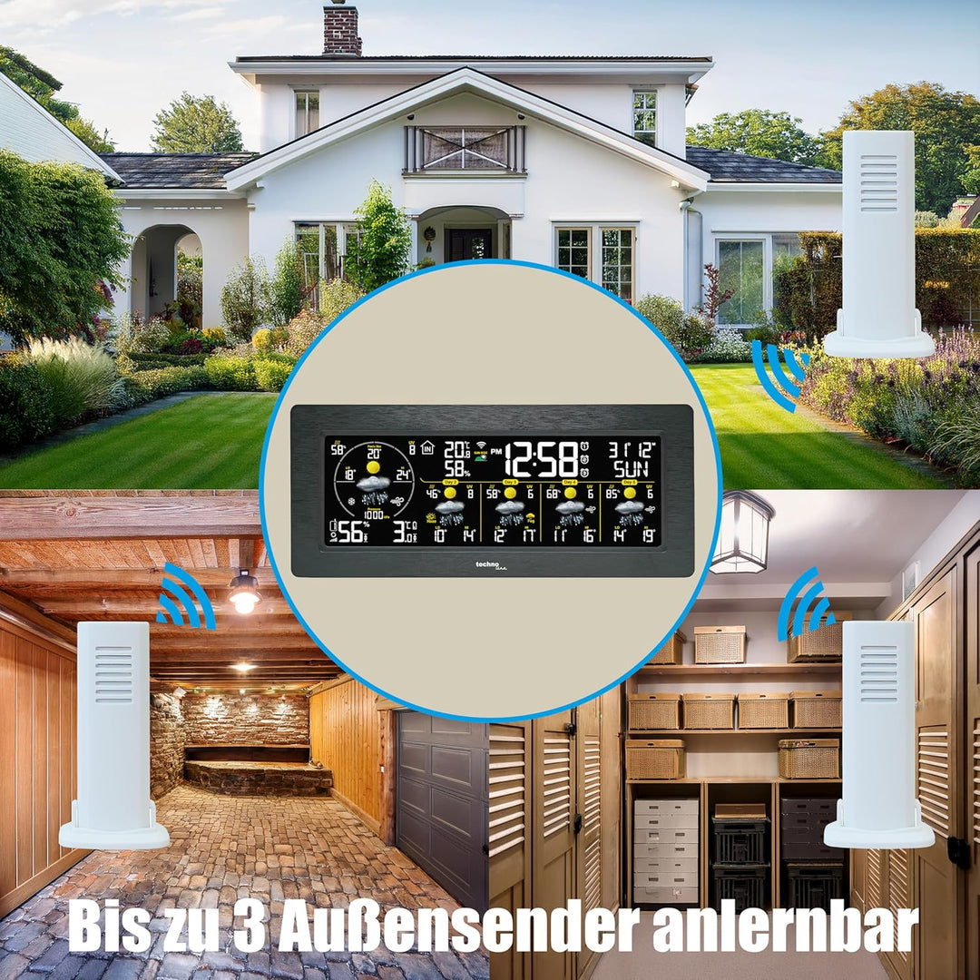 WD3050 Smart Life Wetterstation: Präzise 5-Tage-Vorhersagen, App-Steuerung, Alarmfunktionen &amp; Mehr –