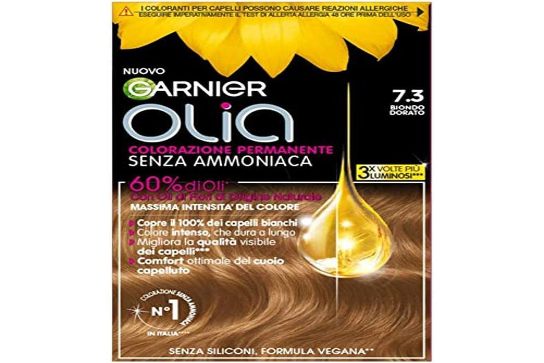 Garnier Olia Haarfarbe, permanente Haarfarbe, ohne Ammoniak, natürlicher Ursprung, vegane Formel, Go