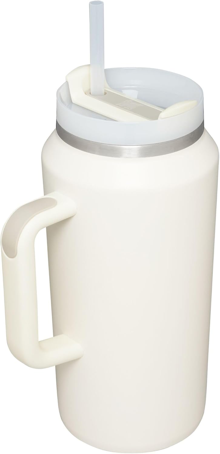 Stanley Quencher H2.O FlowState Tumbler 64oz Cream Creme 1,8 l, Creme 1,8 l