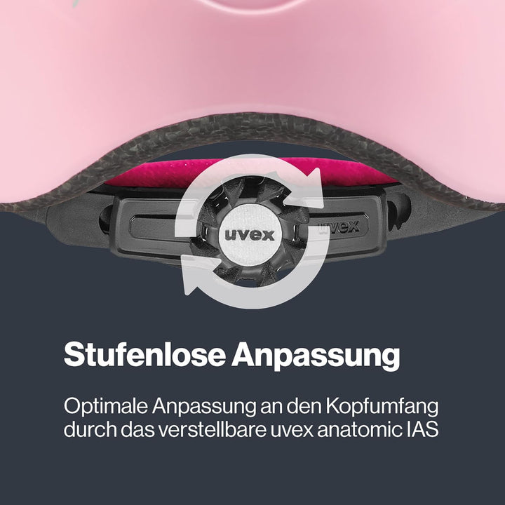 uvex Kid 2 cc - Leichter Kinder-Helm für Kinder - individuelle Grössenanpassung - erweiterbar mit LE
