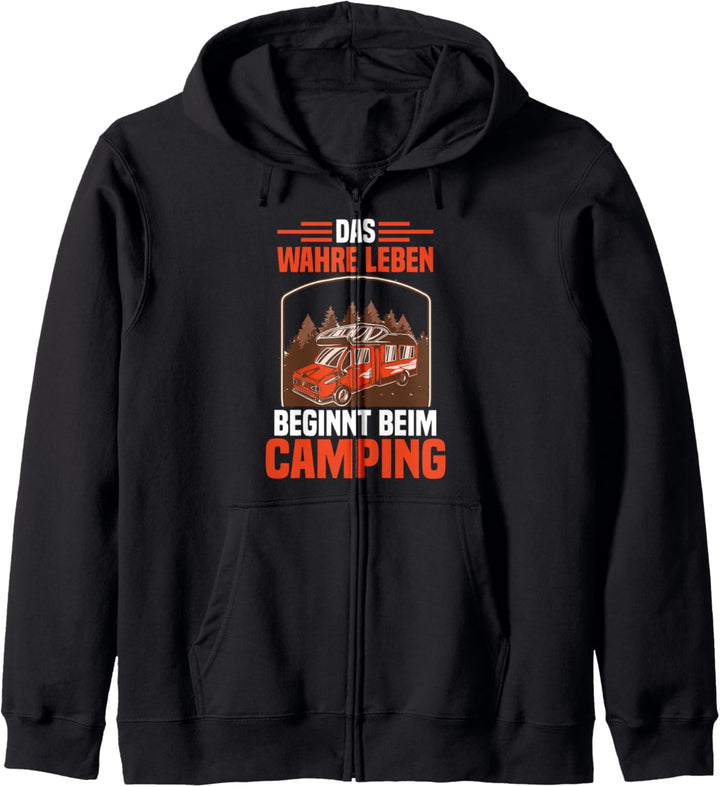 Camper Wohnmobil Camping Kapuzenjacke