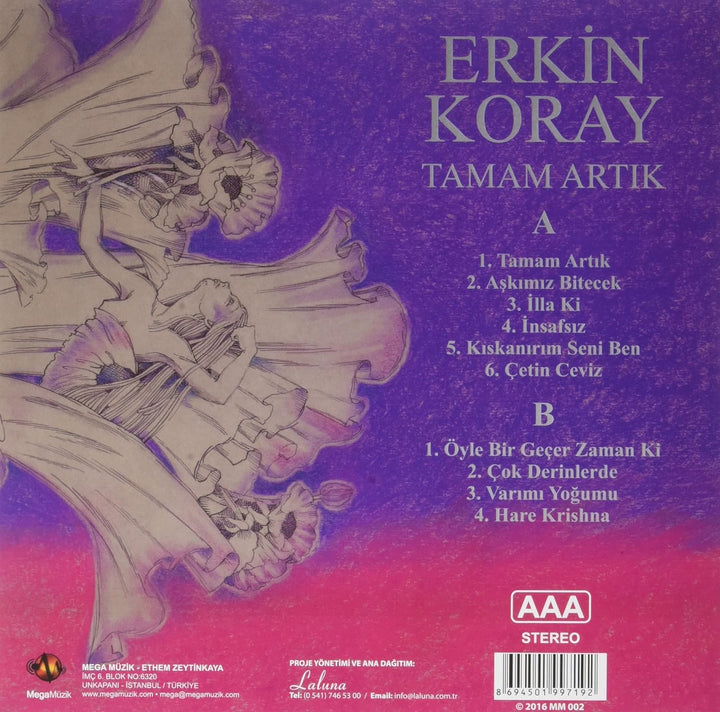 Tamam Artik, Vinyl