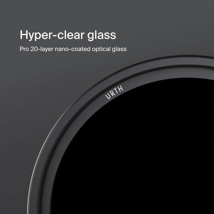Urth 52 mm Variabler Graufilter ND8-128 (3-7 Stop) ND Filter (Plus+) 52mm, 52mm