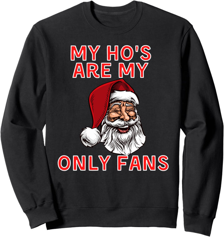 Lustige Weihnachtsmann hässliche Geschenke Kleidung Sweatshirt