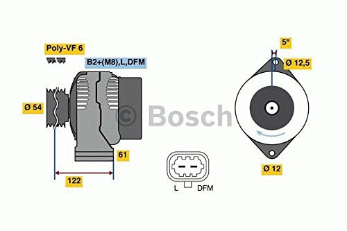 BOSCH 0986081410 Generator