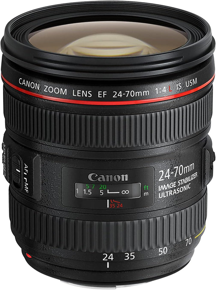 Canon EF 24-70mm F2.8L II USM Standard-Zoom Objektiv (82mm Filtergewinde) schwarz Single, Single