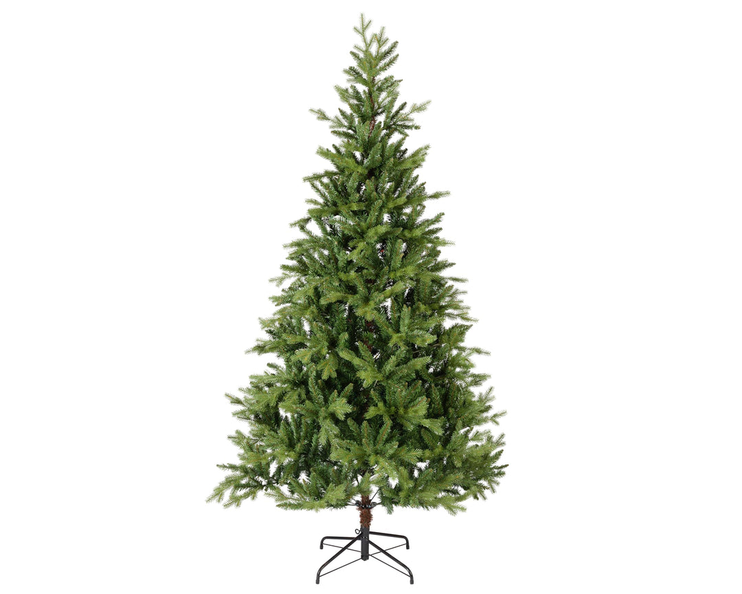 Kaemingk künstlicher Weihnachtsbaum Allison - Kiefer - grün 180 cm Höhe - mit Ständer - für Innen un