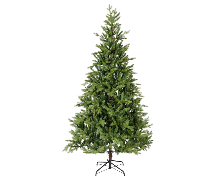 Kaemingk künstlicher Weihnachtsbaum Allison - Kiefer - grün 180 cm Höhe - mit Ständer - für Innen un