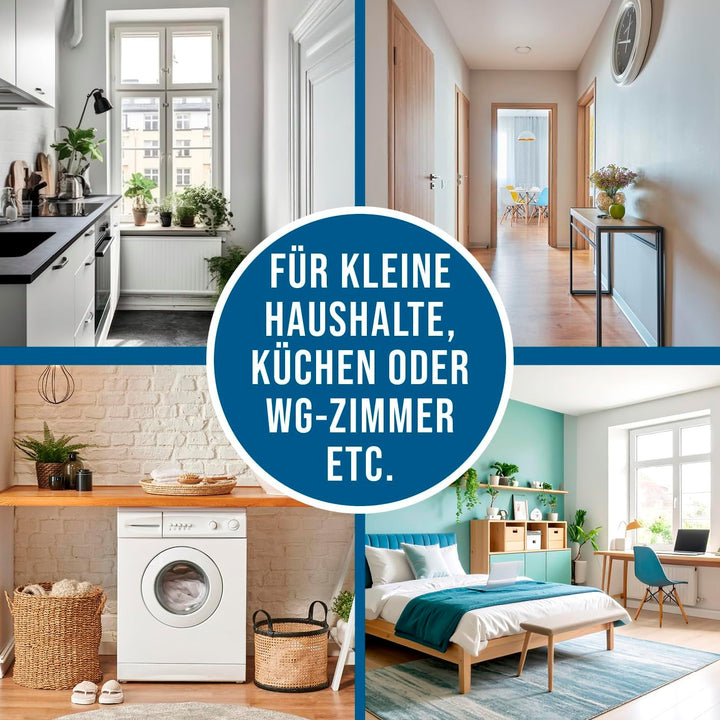 EASYmaxx Pfandflaschen Sammelbehälter 80 l inkl. Türhaken &amp; 2 herausnehmbare Tragetaschen | Flaschen