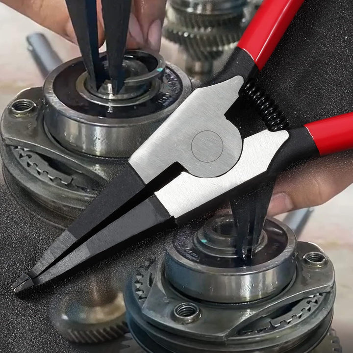 LEONTOOL 27,9 cm Sicherungsringzange, spezielle Sicherungsringzange, Winkelspitze, Sicherungsringzan