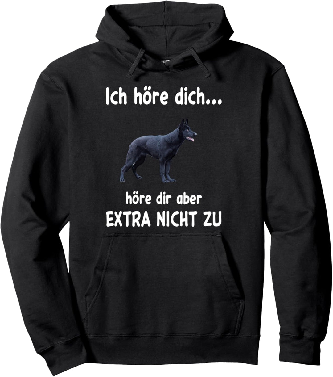 Schwarzer Schäferhund Hund - Schwarzer Schäferhund Pullover Hoodie