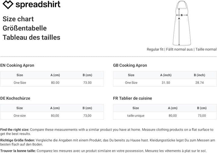 Spreadshirt Elch Norwegen Schweden Strickmuster Kochschürze Navy, Navy