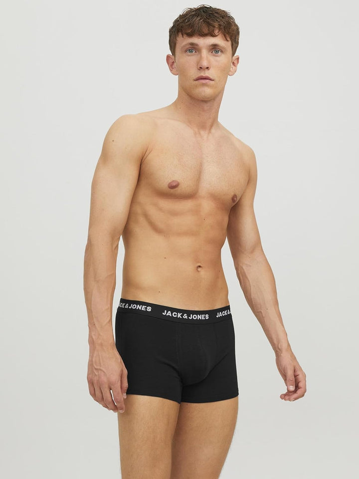 JACHUEY Trunks 7 Pack NOOS, Schwarz - Weiss