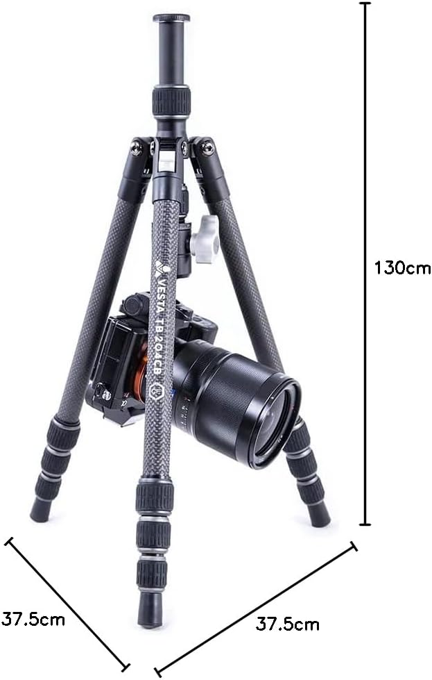 Vanguard Vesta TB 204CB - kompaktes Reisestativ 20mm Carbon, 20mm Carbon