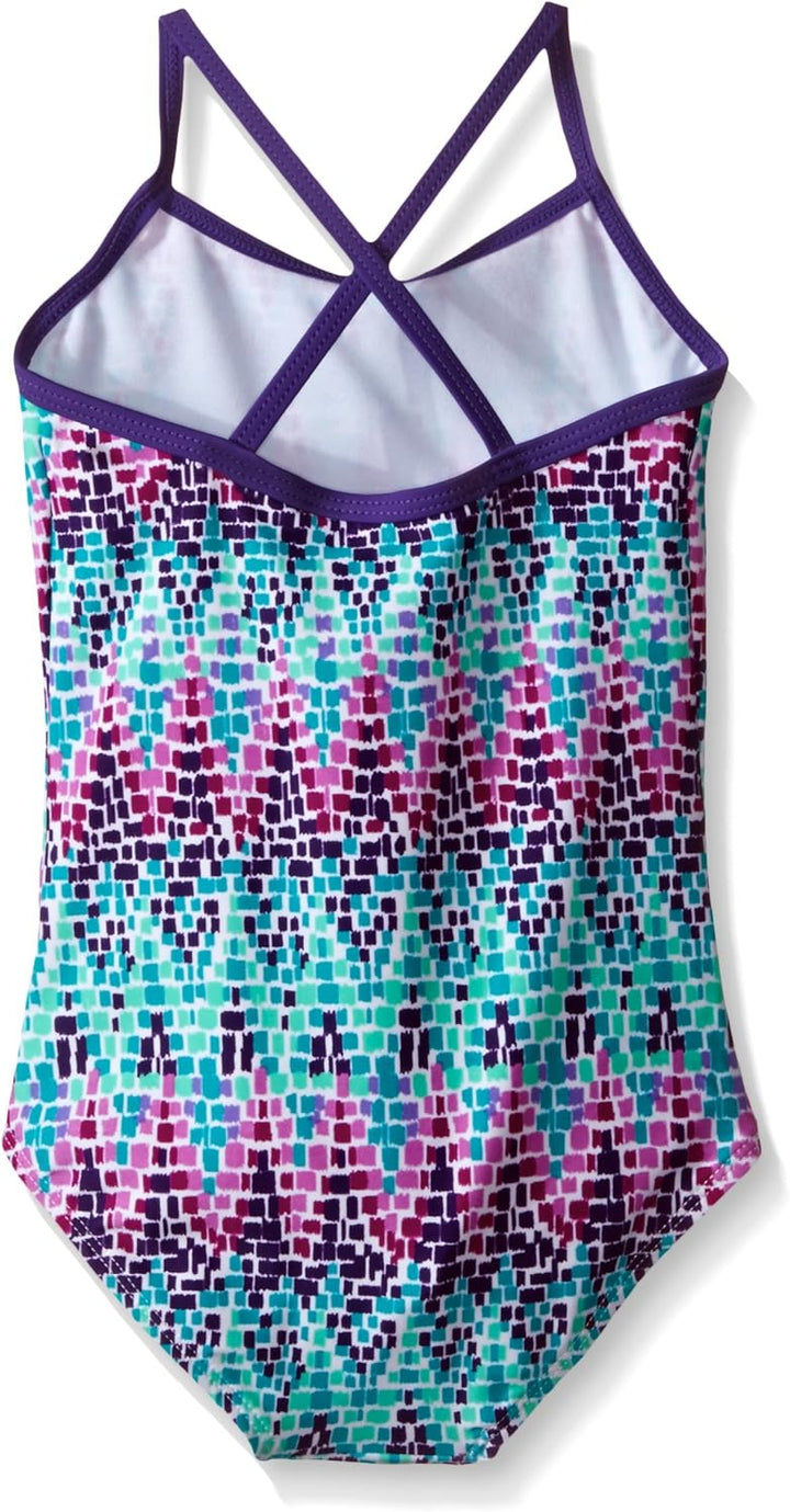 Kanu Surf Mädchen Badeanzug 10 Candy Purple Chevron, 10 Candy Purple Chevron
