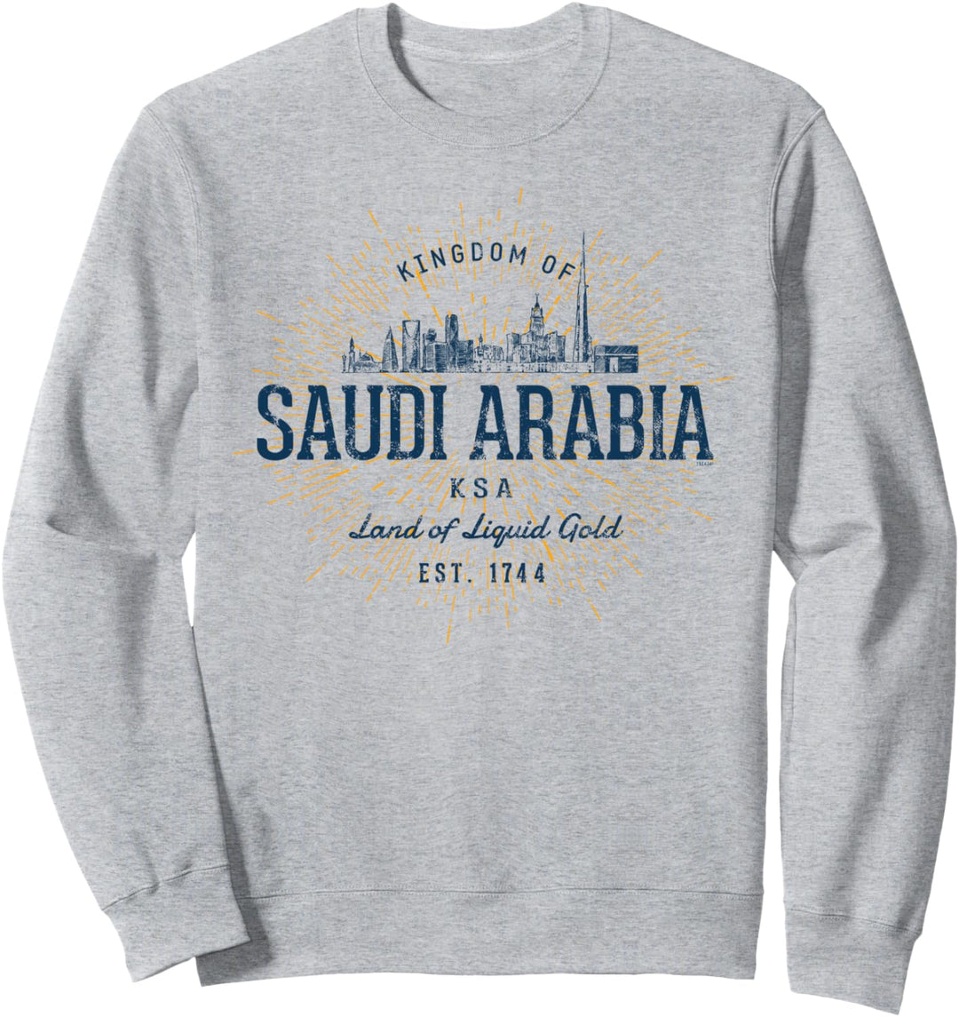 Retro Saudi Arabia Vintage Saudi Arabien Sweatshirt