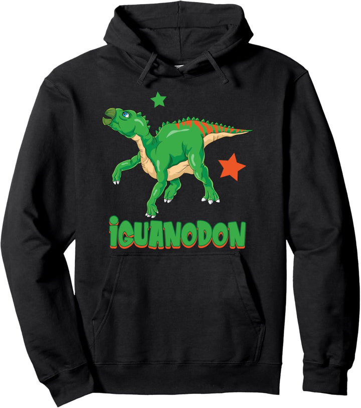 Iguanodon Dinosaurier Saurier Sammlung Jungen Mädchen Dino Pullover Hoodie