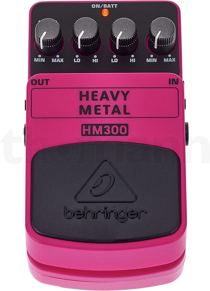 Behringer COMPRESSOR/SUSTAINER CS400 Ultimatives Dynamik-Effektpedal &amp; HM300 Heavy-Metal-Distortion-