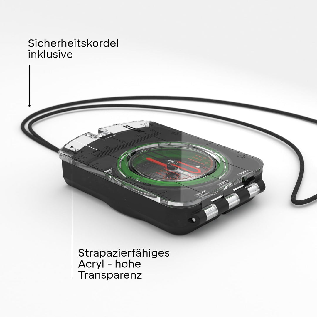 Silva Uni Ranger S Kompass, Transparent, One Size
