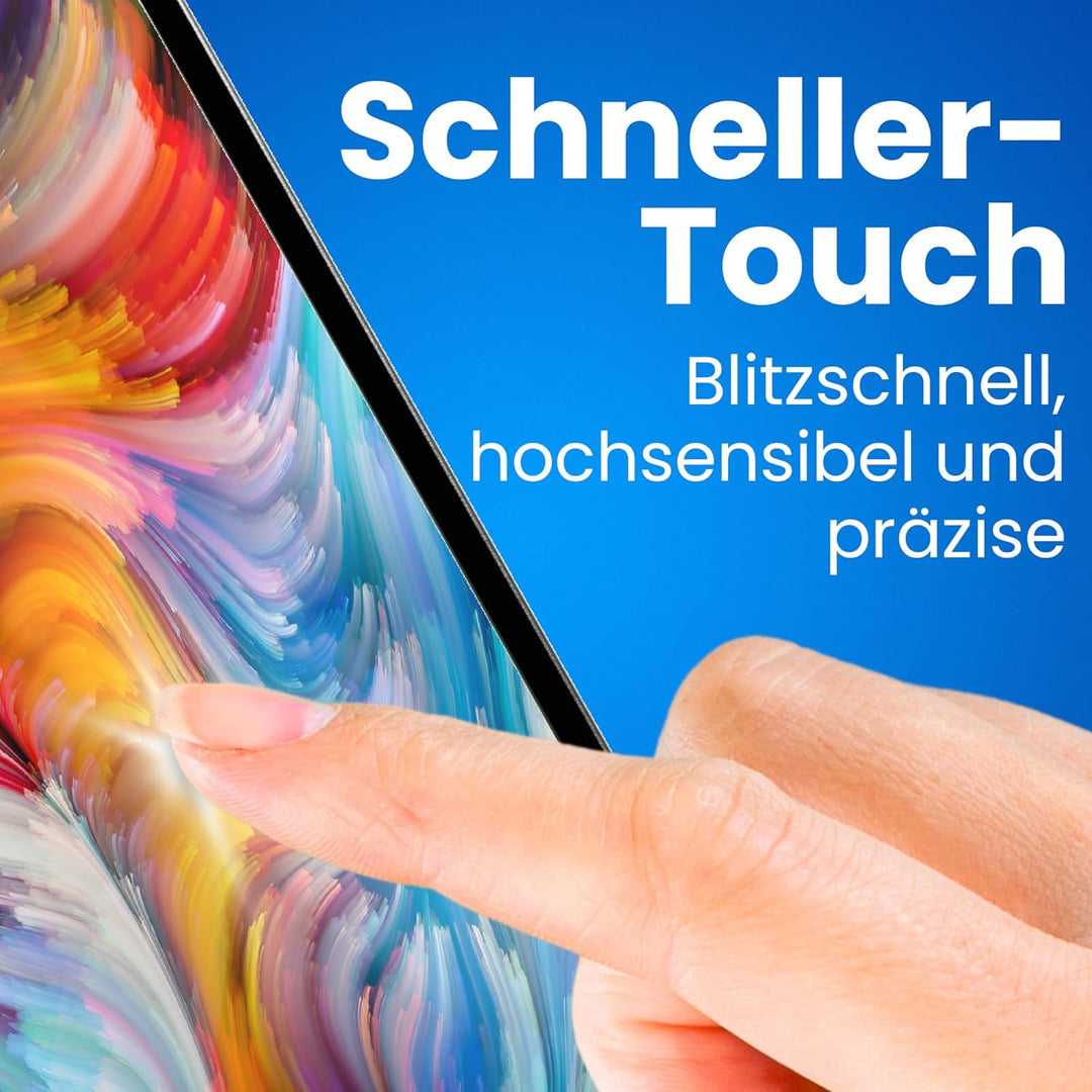 atFoliX Schutzfolie kompatibel mit Huion Kamvas 22 Plus Folie, ultraklare FX Displayschutzfolie (2X)