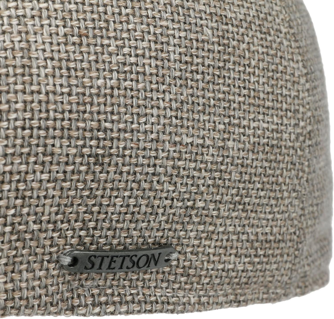 Stetson Texas Taleco Flatcap Herren - Made in The EU - Aus Schurwolle & Leinen - Gefüttert mit hohem