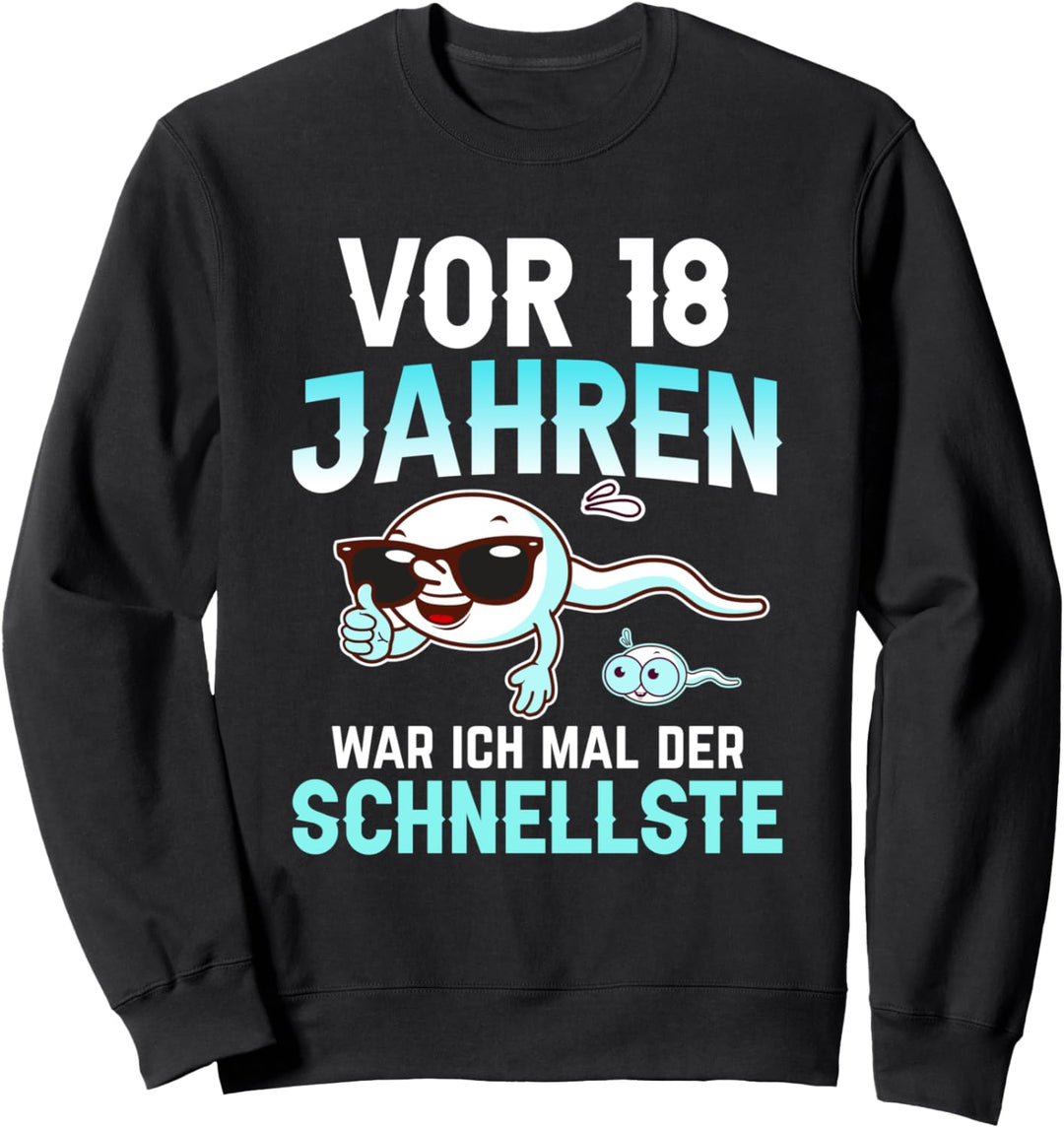 Vor 18 Jahren war ich der schnellste Sweatshirt