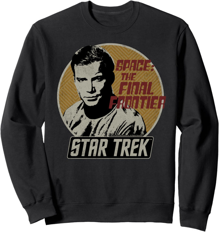 Star Trek Original Series Kirk Retro Badge Sweatshirt
