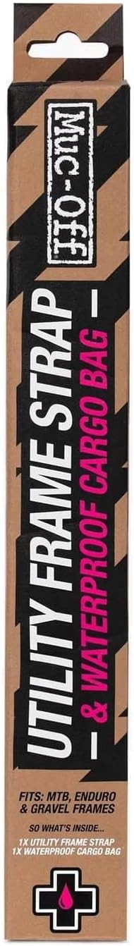 Muc-Off Trageriemen, wasserdicht, Cargo Bag und Strap, ideal für die Aufbewahrung ohne Rucksack, kle