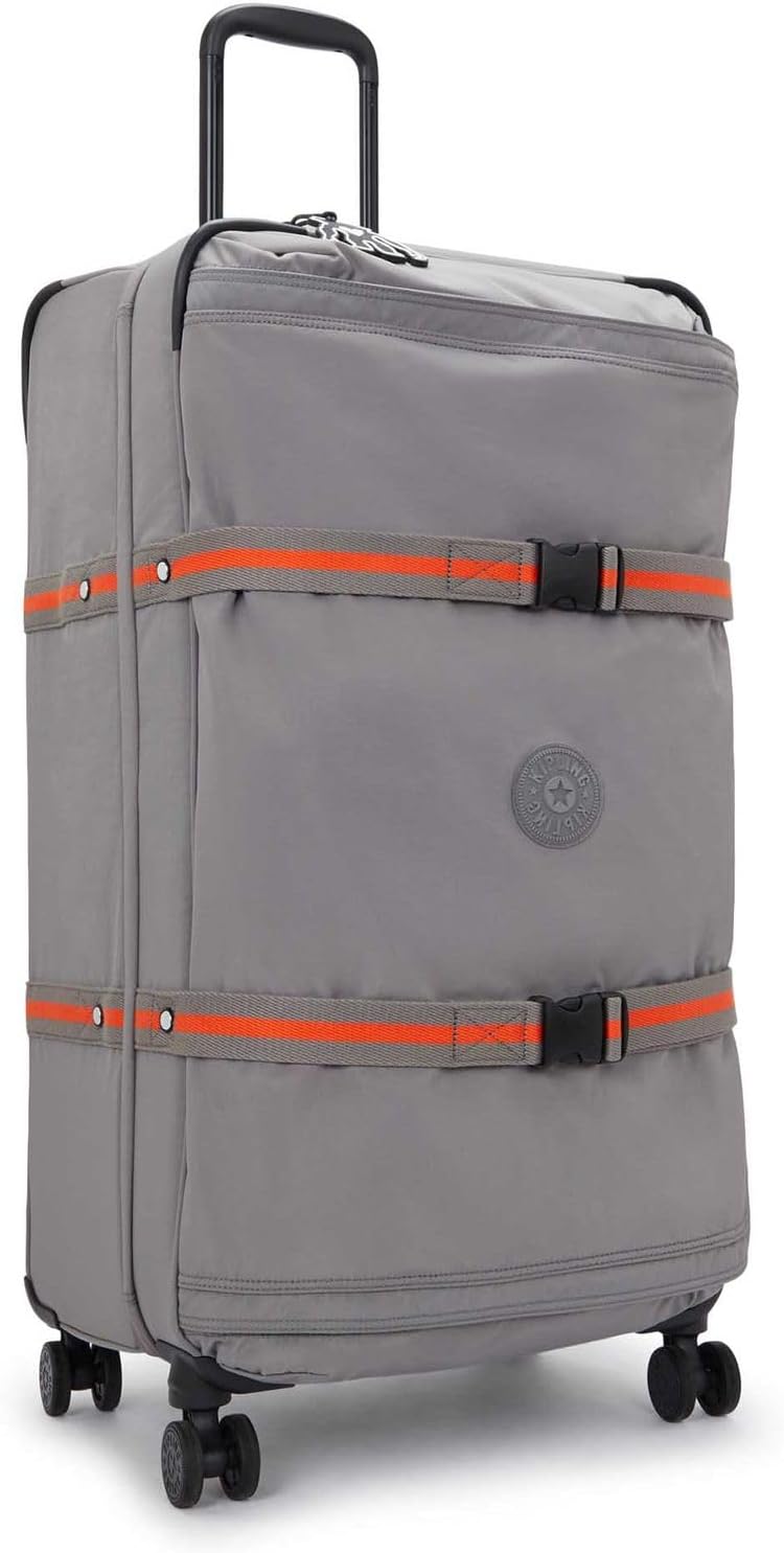 Kipling Spontaneous L Grosses Rollgepäck, hochkant, Inviting Grey (Grau)