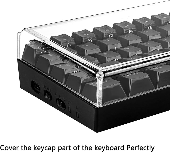Geekria Premium Acryl-Tastaturabdeckung für 60% kompakte 61-Tasten-Tastatur, kompatibel mit Razer Hu