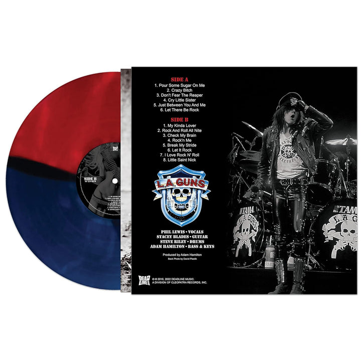 Covered in Guns (Red/Blue), Vinyl
