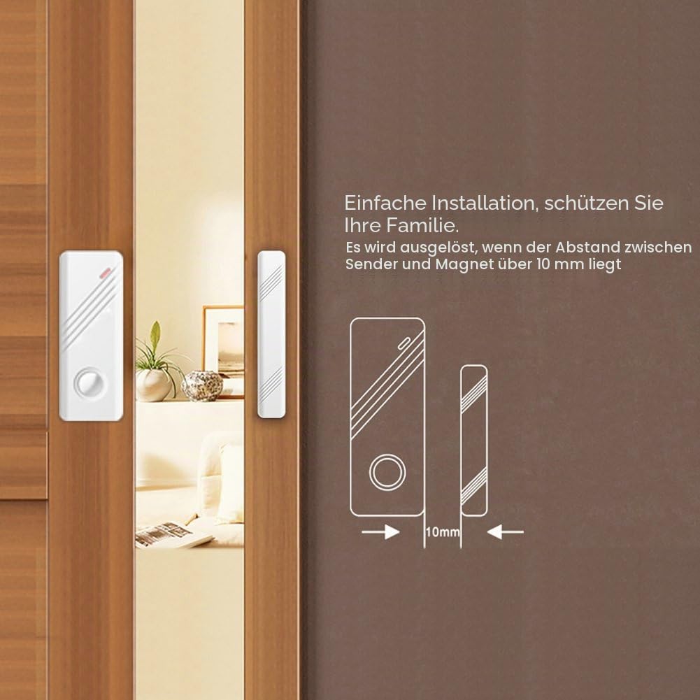 Wolf Guard 4G WiFi Home Alarmsystem alarmanlagen auf Deutsch, smart home alarmanlage mit app, kompat