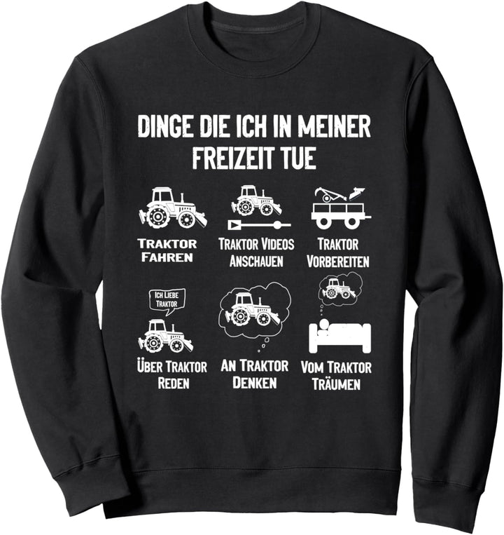 Traktor Landwirt Trecker Landmaschinen Bauer Geschenk Sweatshirt