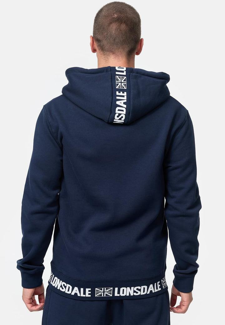 Lonsdale Herren Crosspatrick Kapuzenpullover, S