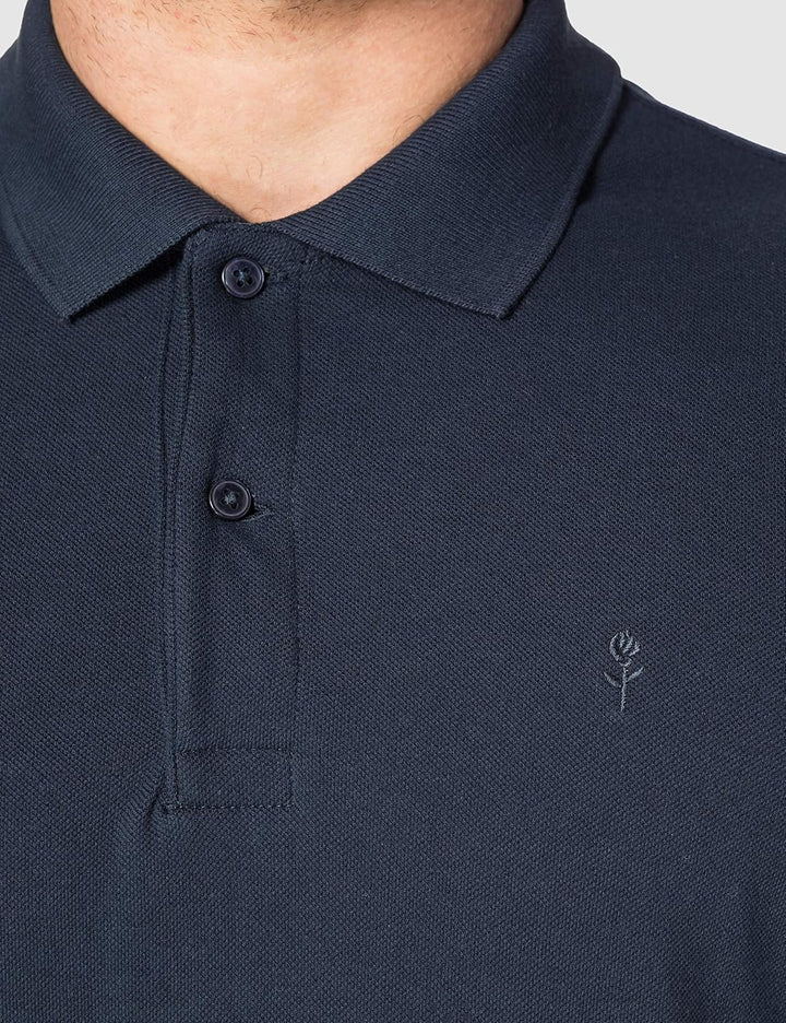 Seidensticker Herren Regular Bügelleicht Polo Kurzarm Polohemd S Navy, S Navy