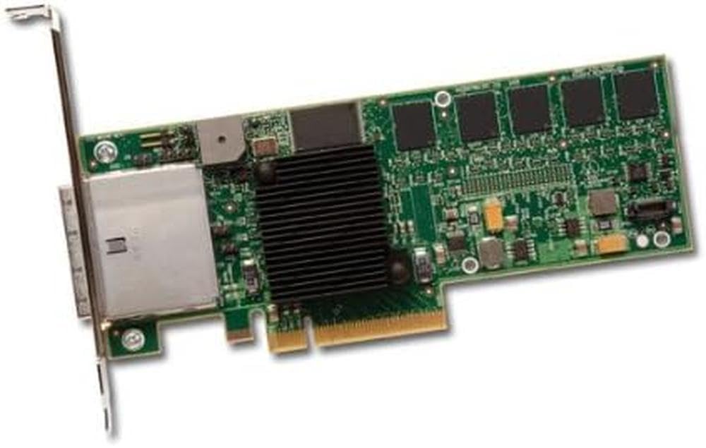LSI LOGIC LSI00159 MegaRAID Controller (SGL 8-Port, 8X PCIe, 512MB, 2X SAS, RAID 0/1/5/6/10/50/60)