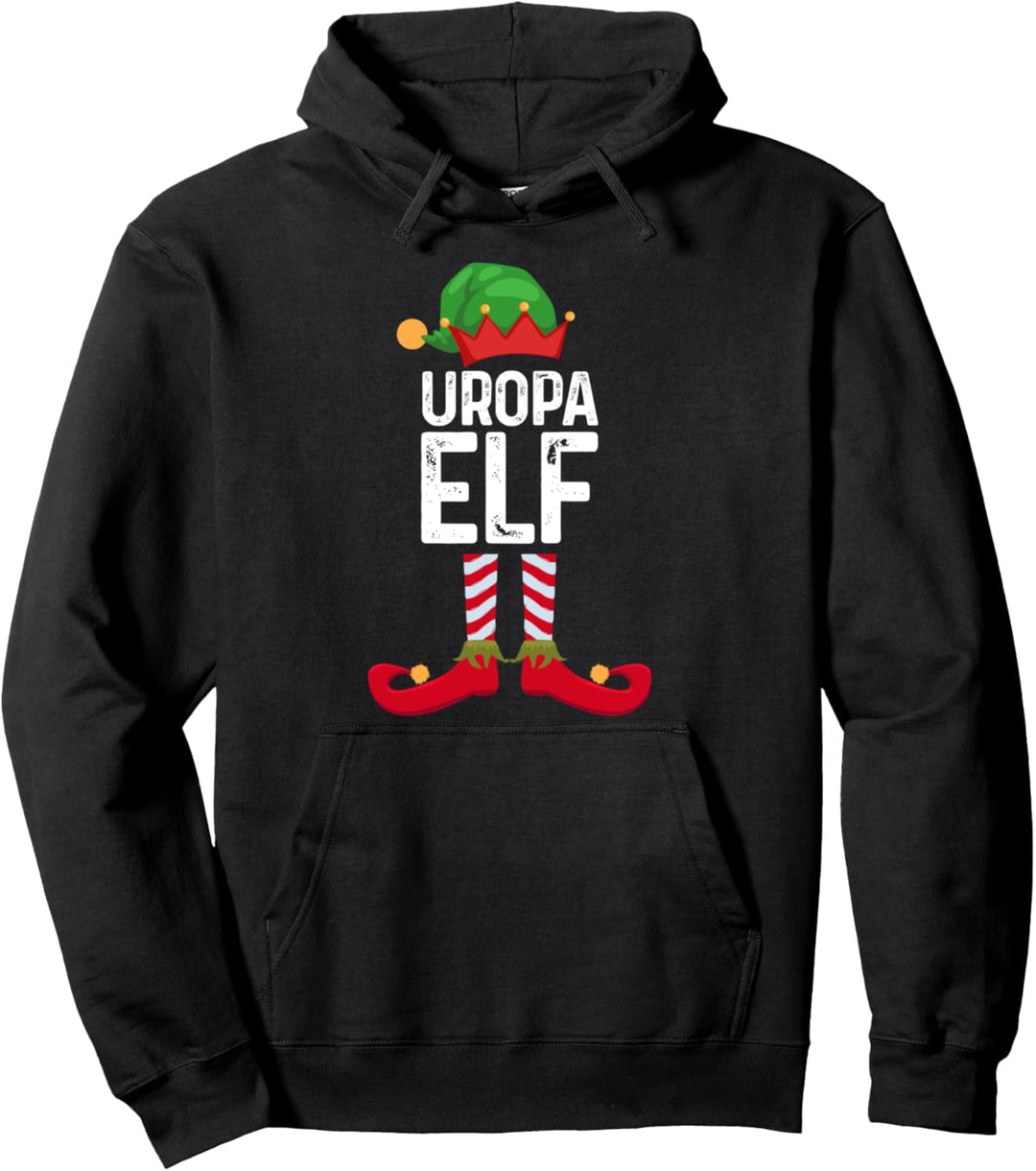 Uropa Elf Weihnachten Weihnachtsmann Pullover Hoodie