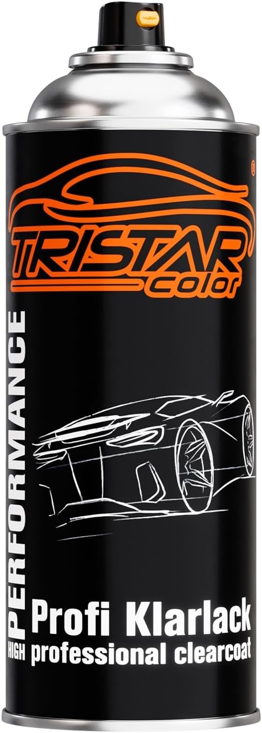 TRISTARcolor Autolack Spraydosen Set für Peugeot KJF Rouge Ardent/Toska Rot Basislack Klarlack Sprüh