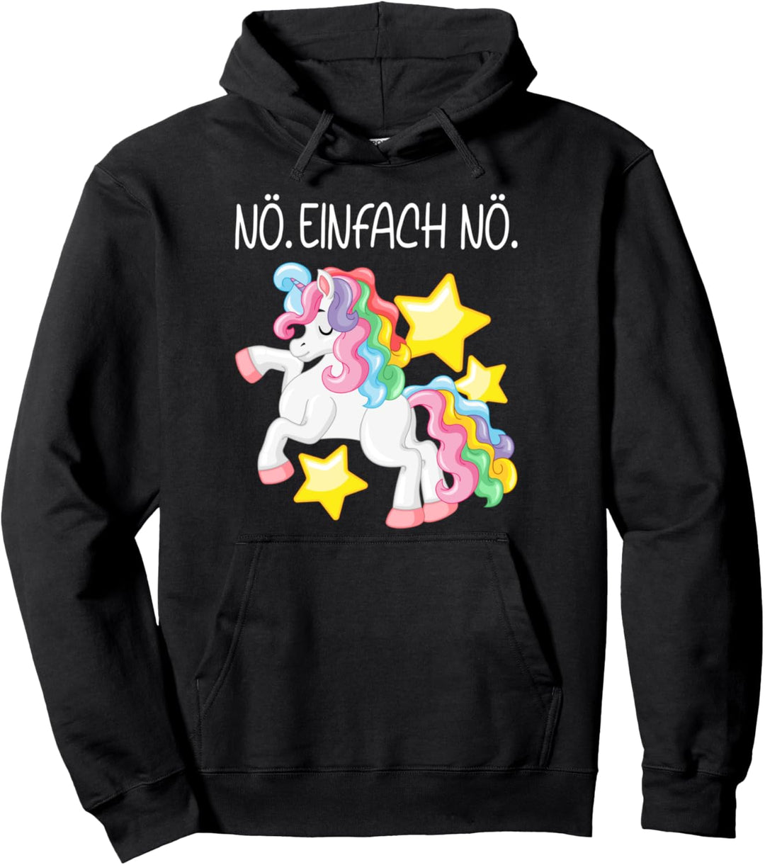 Sarkamus Büro Kollege Kollegin Kollege Nö Einfach Nö Einhorn Pullover Hoodie