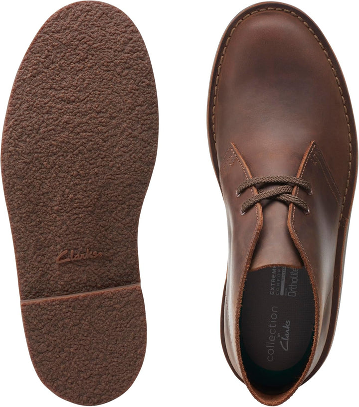 Clarks Herren Bushacre 3Chukka-Stiefel 41 EU Weit Dunkelbraun, 41 EU Weit Dunkelbraun