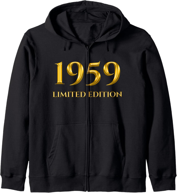 65. Geburtstag Mann Frau 65 Jahre 1959 Deko Lustig Geschenk Kapuzenjacke