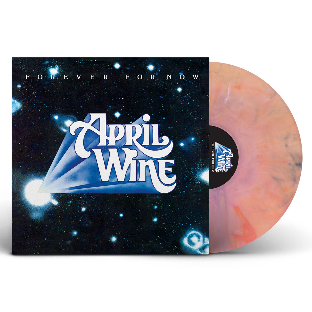 Forever For Now - White With Blue, Red & Orange, Vinyl